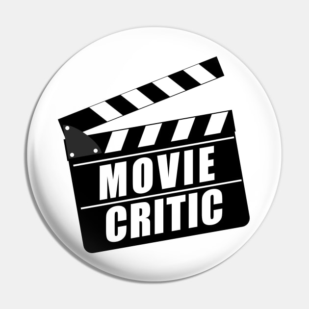 Movie Critic Clapperboard Pin by TMBTM