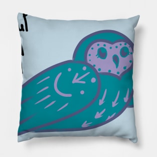 Soul Of Wild Owl Pillow