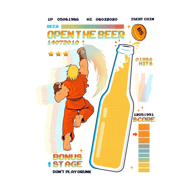 Open the beer by Eoli Studio