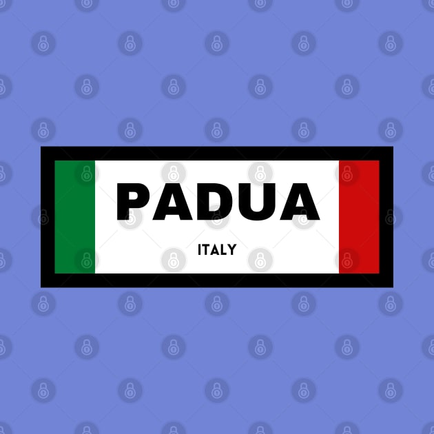 Padua City in Italian Flag by aybe7elf