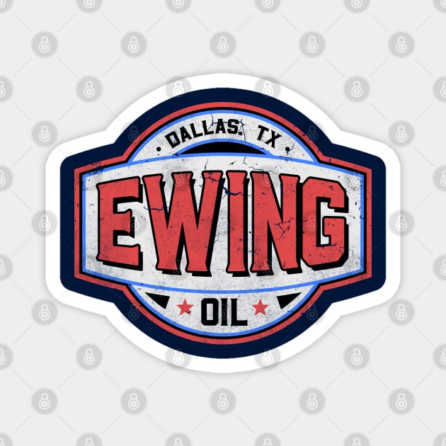 Ewing Oil Magnet by deadright