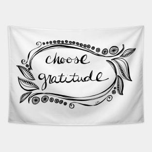 Choose Gratitude Tapestry