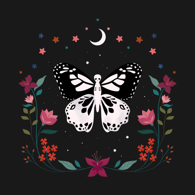 Skull Moth by CarlyWatts