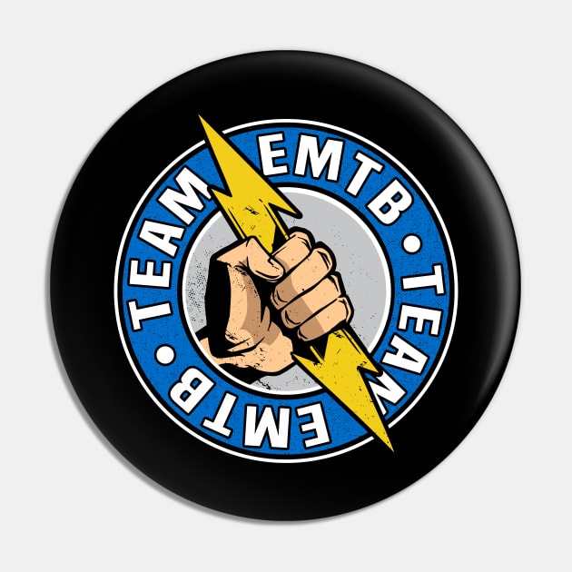 Team E-MTB Downhill E-Bike Mountainbike EMTB MTB Pin by Kuehni