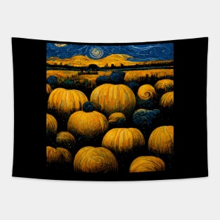 VAN GOGH PUMPKIN PATCH 02 Tapestry