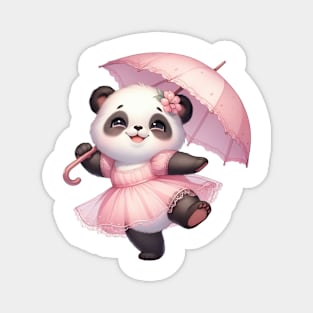 Valentine Love Panda Bear Magnet