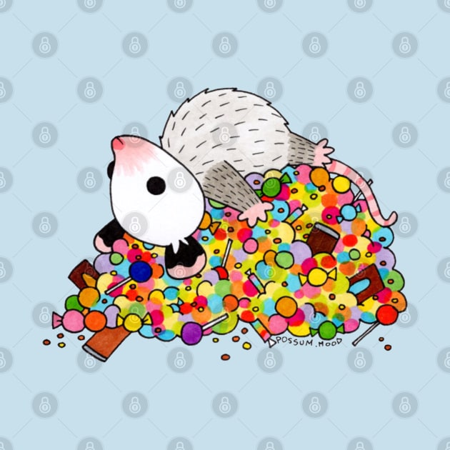 Candy Pile by Possum Mood