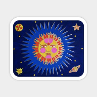 Groovy Sun Magnet