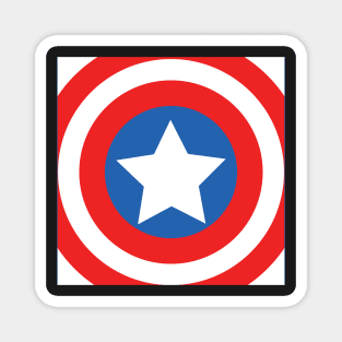 American Superhero Mask, Design, Vector, Artwork Magnet