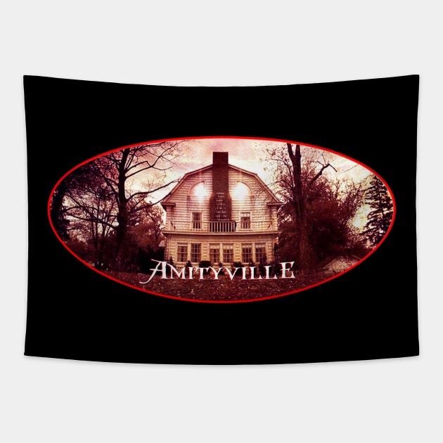 Amityville, NY Tapestry by RainingSpiders