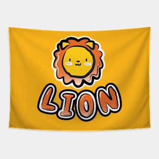 cute lion Tapestry