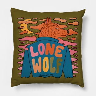 Lone Wolf Pillow