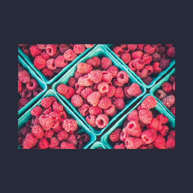 Fresh raspberries by howaboutthat