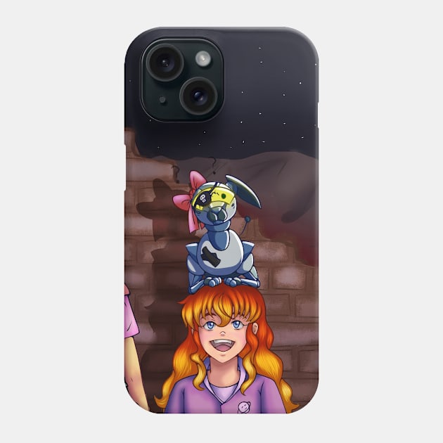 Sci Fi Anime Girls Phone Case by SakuraDragon