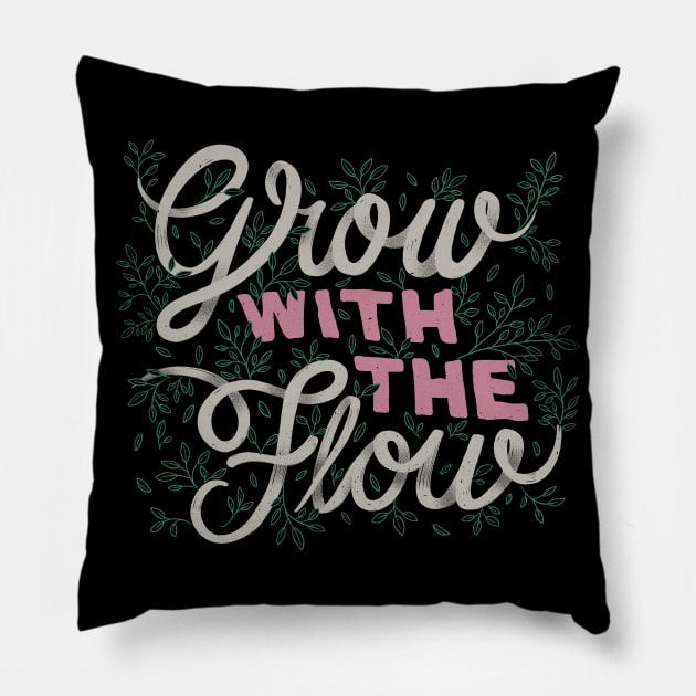 Grow With The Flow Pillow by Tobe_Fonseca