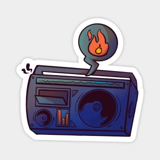 Boombox Magnet