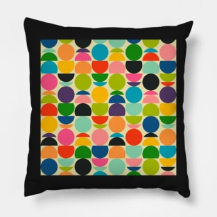 Moon Cycle Pattern Pillow