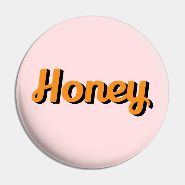 Honey Sweet retro lettering design Pin by Sapfo