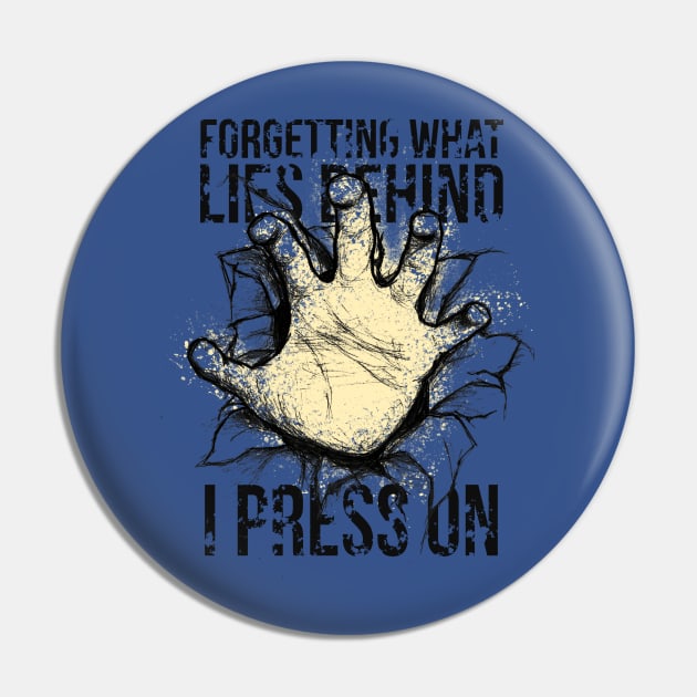 Straining Forward Pin by EarstoHearStudios