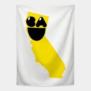 California States of Happynes- California Smiling Face Tapestry