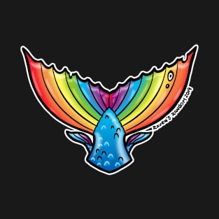 Rainbow Mermaid Tail T-Shirt