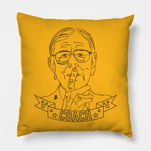 UCLA Coach John Wooden Pillow