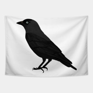 Jackdaw Bird Watching Birding Ornithologist Gift Tapestry