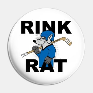 Rink Rat Hockey Pin