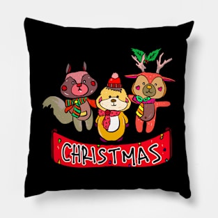 cute christmas doll Pillow