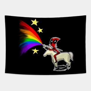 Riding the Pride Tapestry