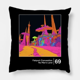 No Man's Land - Minimal Style Graphic Artwork Pillow