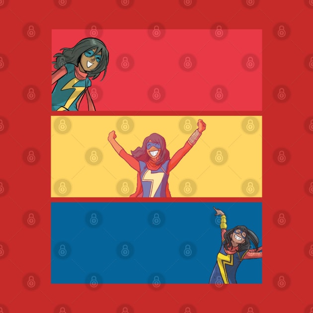 Ms Marvel Panels by DamageTwig