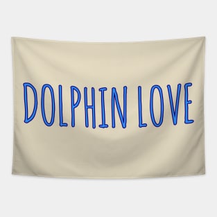 Dolphin love Tapestry