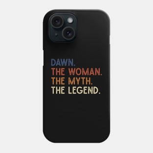 Dawn The Woman The Myth The Legend - Dawn Staley Lover Phone Case