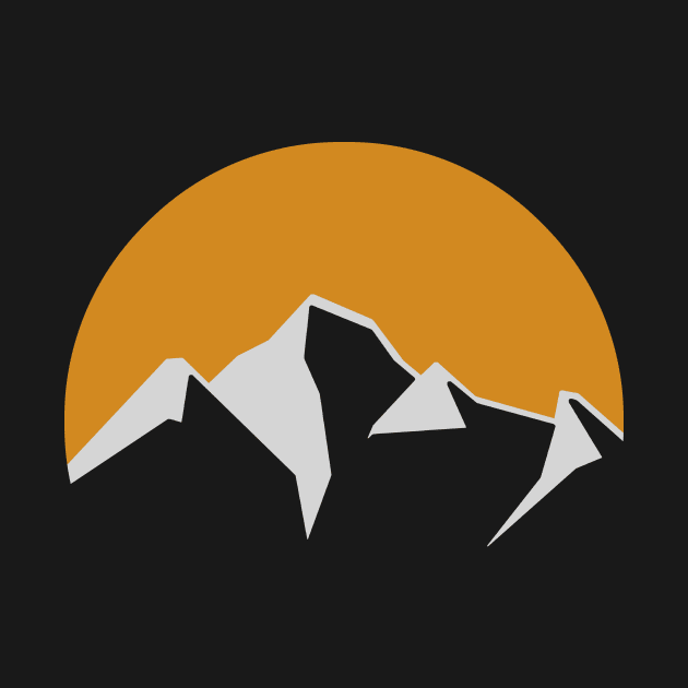 mountain sun by pholange