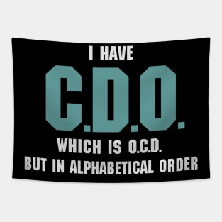 Alphabetical OCD Tapestry