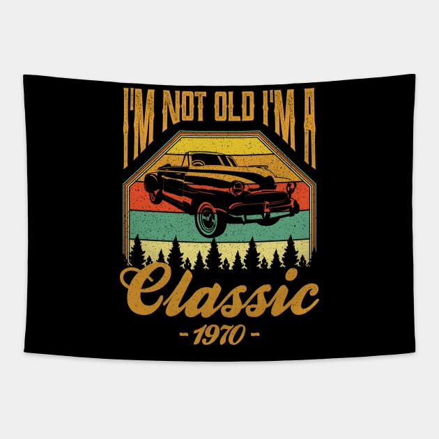 Im not old Im a Classic 1970 Tapestry by aneisha