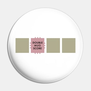 Scrabble Hijinks Mug for WordNerds Pin