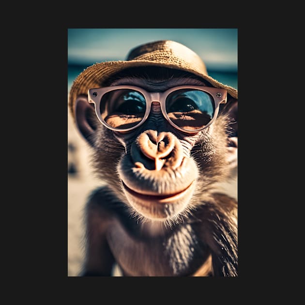 Funny monkey by helintonandruw