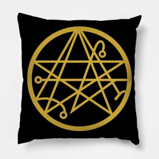 The Necronomicon Gate Seal Pillow