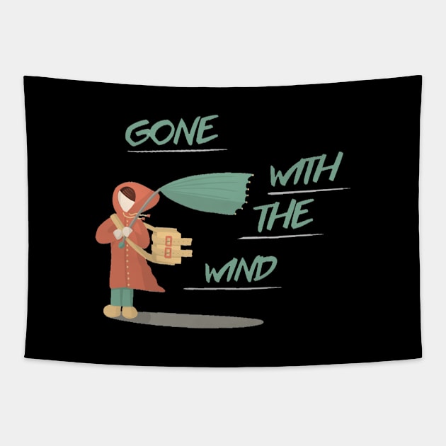 Gone with the wind Tapestry by SkyisBright