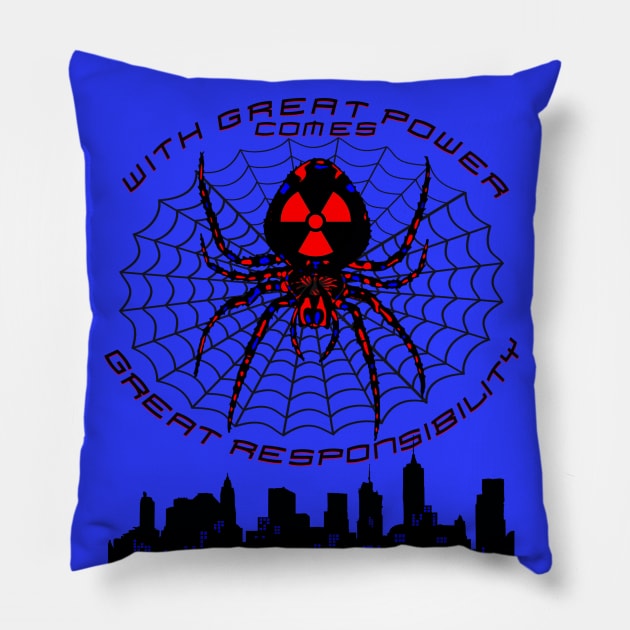 Inspirational Hero Quote Parody Pillow by blueversion