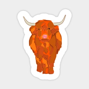 Highland cow Magnet