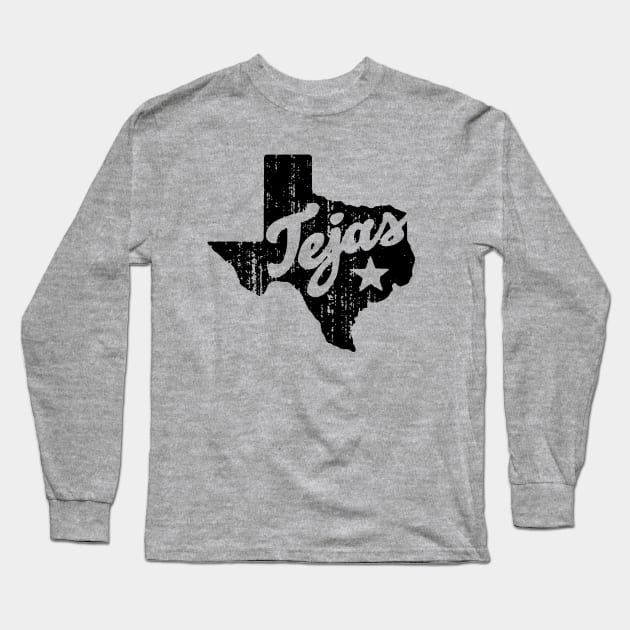 Texas Tejas shirt - Texas State - Long Sleeve T-Shirt