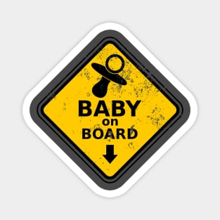 Baby on Board Pregnancy Surprise Magnet