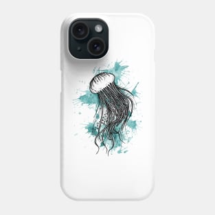 Jellyfish Splash Phone Case