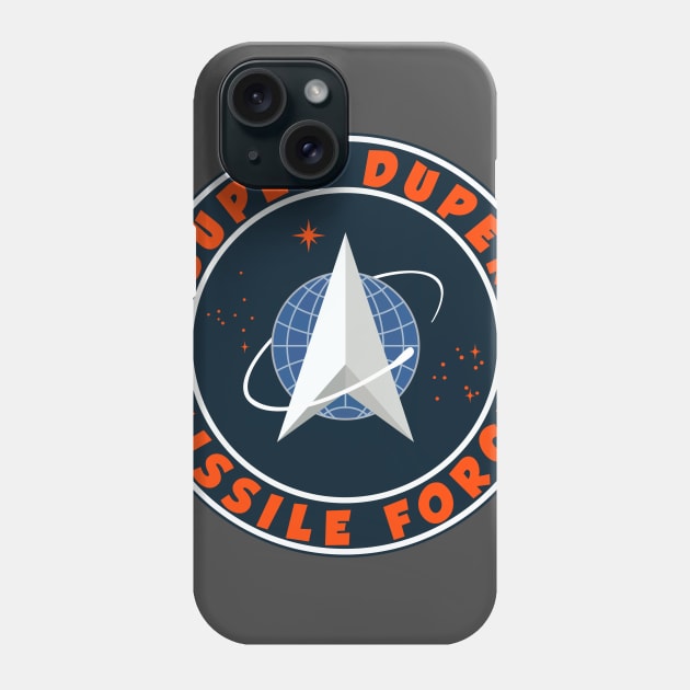 Super Duper Missile Force Phone Case by Adamhalsey26