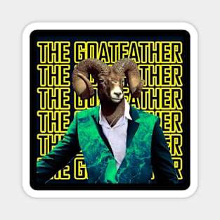 The Goatfather Streetwear Magnet