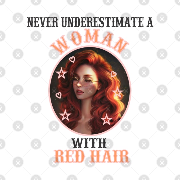 never underestimate a with red hair by Carolina Cabreira