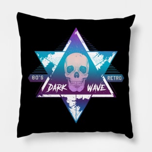 RETRO DARK WAVE Pillow